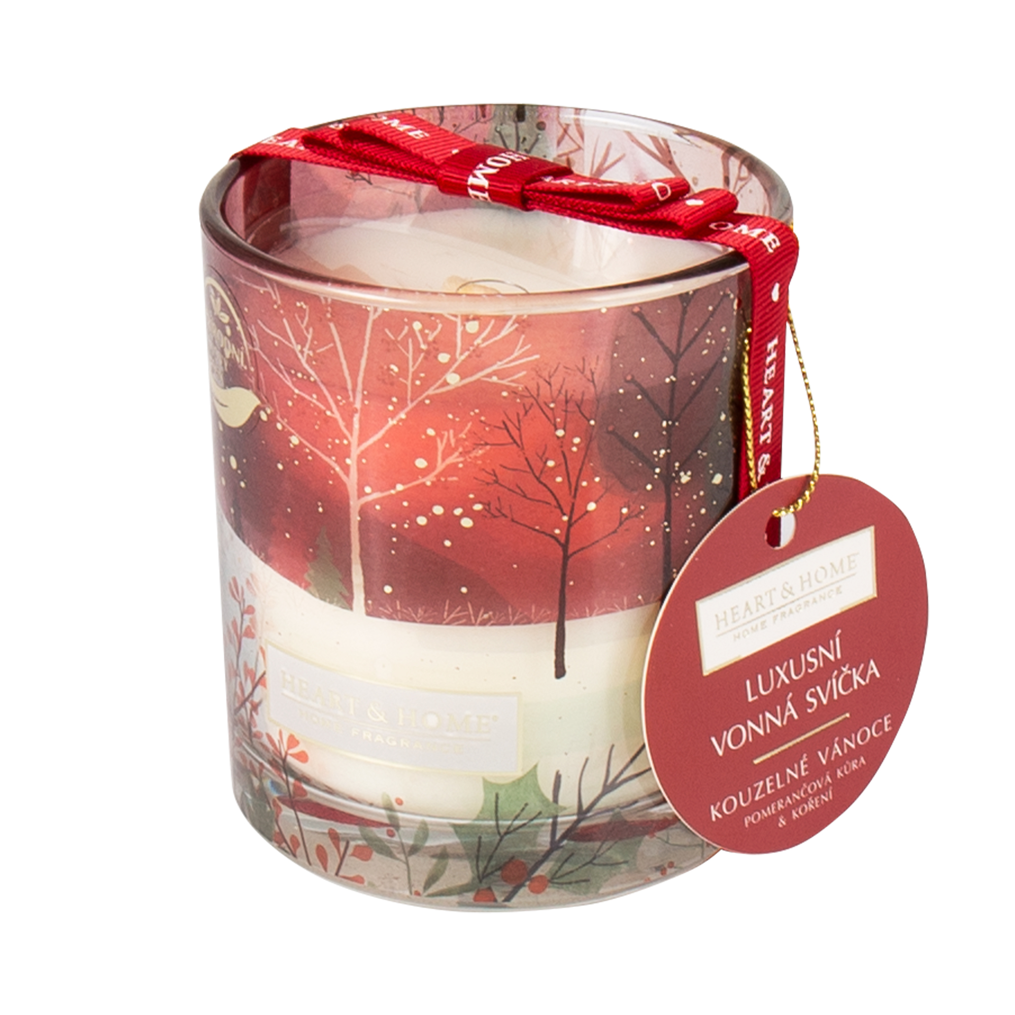 Svíčka s potiskem - Kouzelné Vánoce Albi