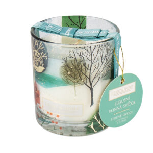 Svíčka s potiskem - Ledové ovoce Albi