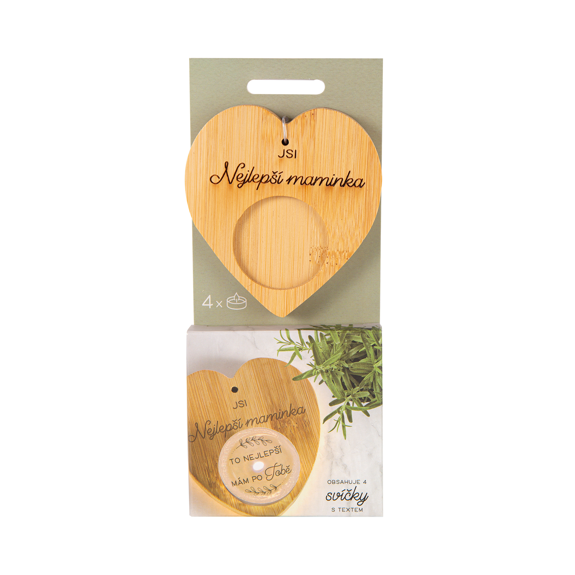 Svíčka s překvapením - Maminka Albi