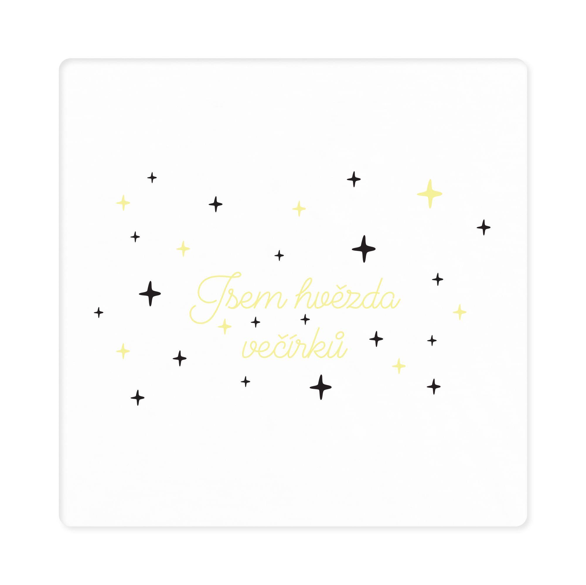 Svítící dámské tričko - Jsem hvězda večírků, vel. XL Albi - Obrázek 2