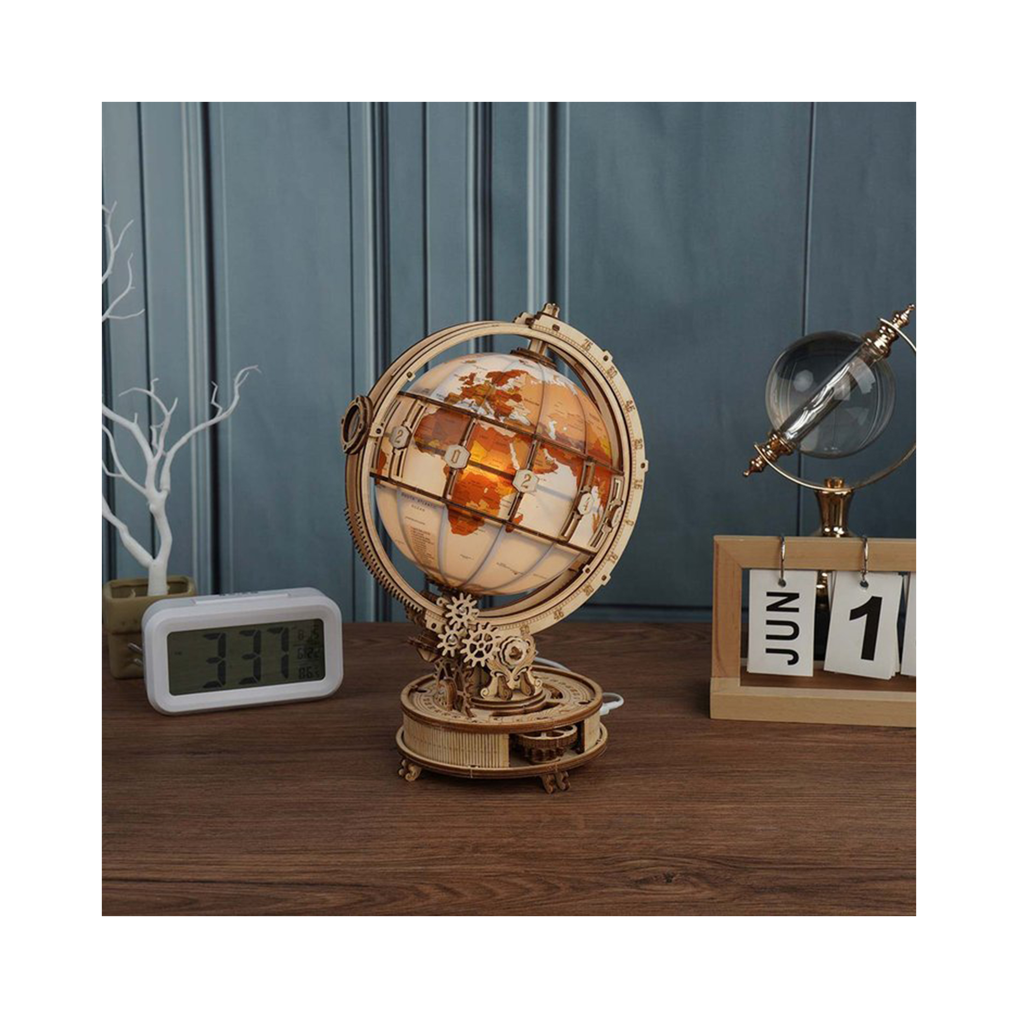 Svíticí glóbus Robotime - Obrázek 3