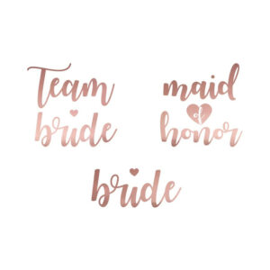 Tetování Rozlučka rose gold 13 ks Albi