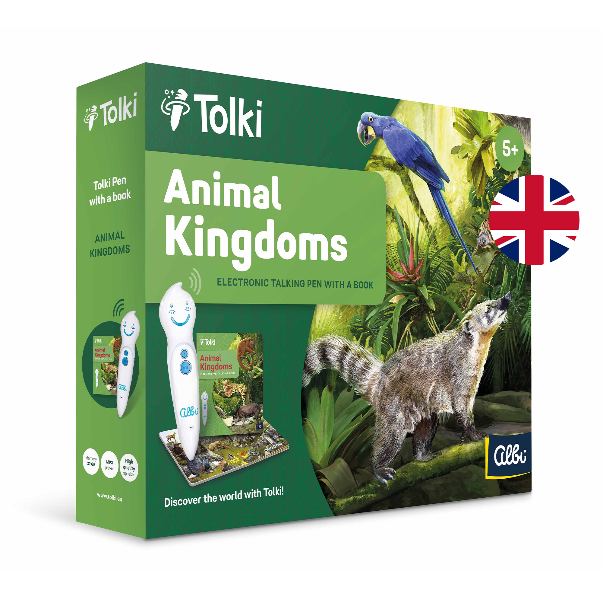 Tolki Pen + Animal Kingdoms EN Albi