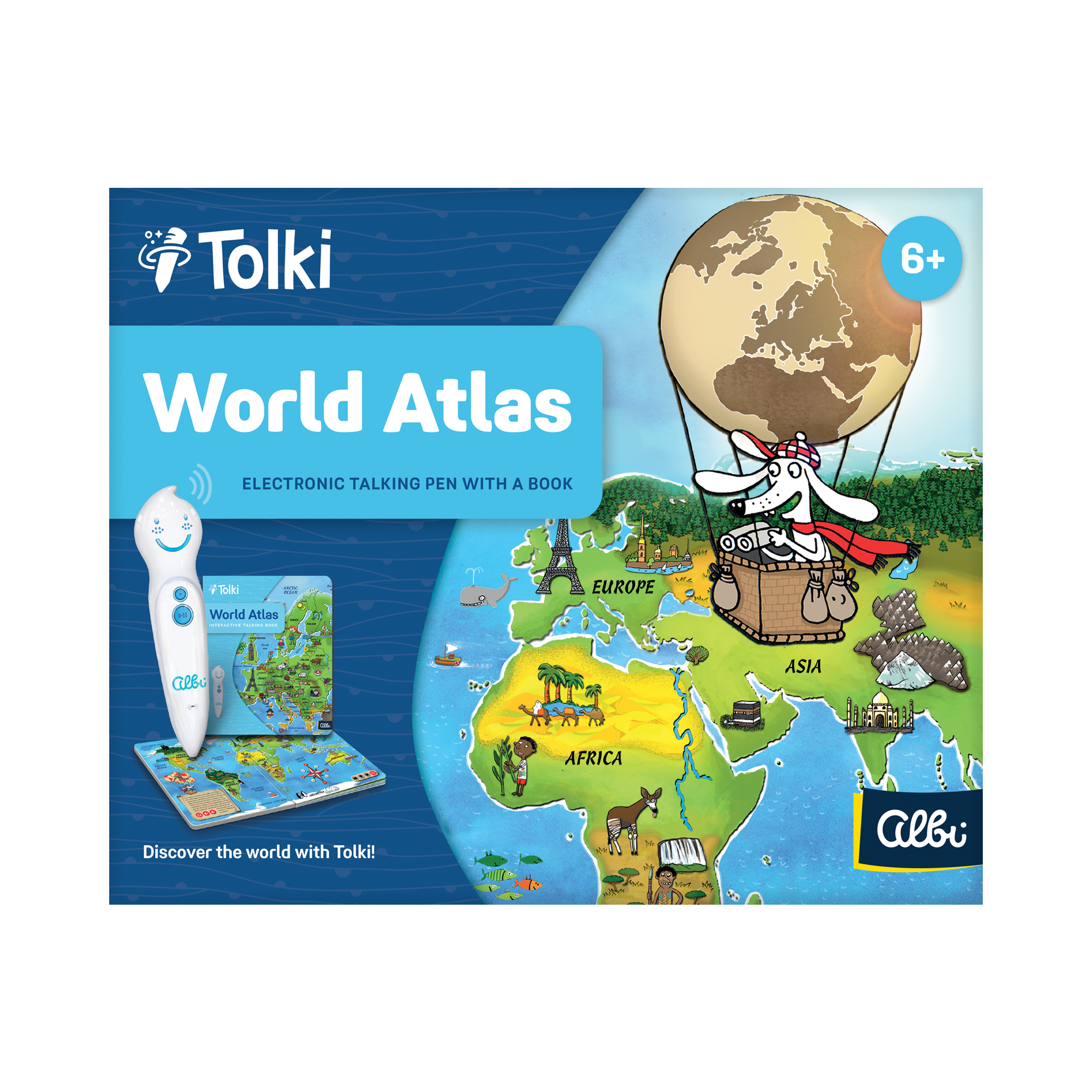 Tolki Pen + World Atlas EN Albi - Obrázek 2