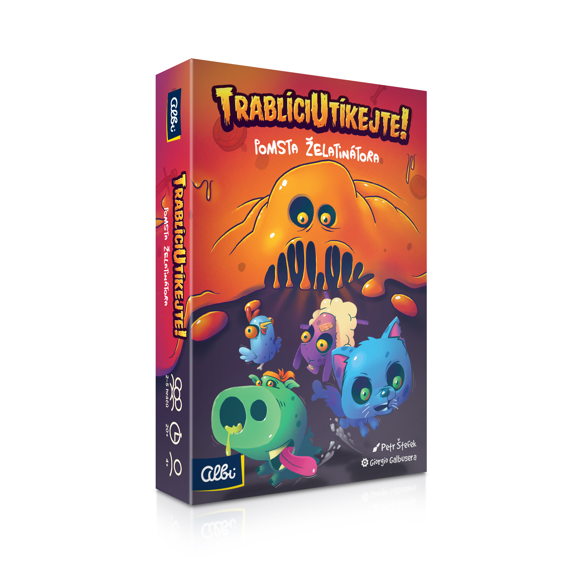 Trablíci utíkejte! Pomsta Želatinátora Albi