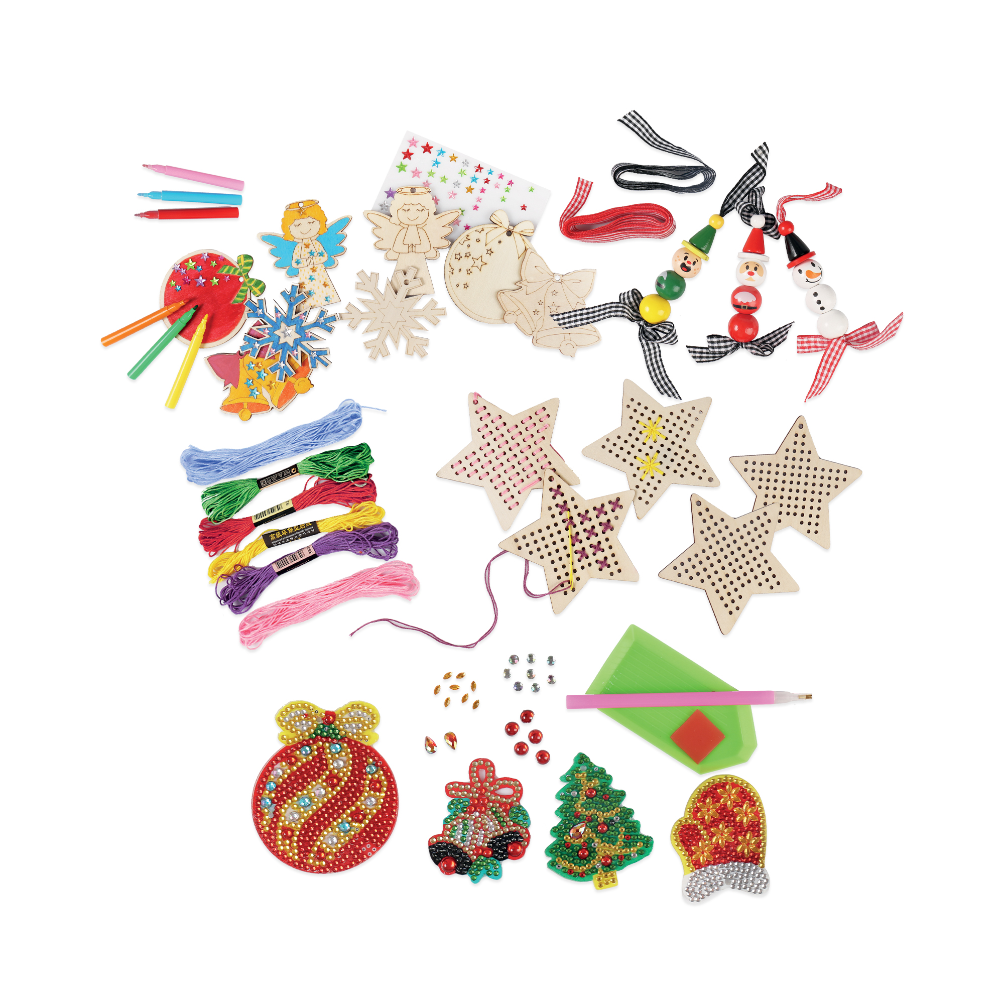 Třpytky a nitky - Vánoční dílnička Albi - Obrázek 3