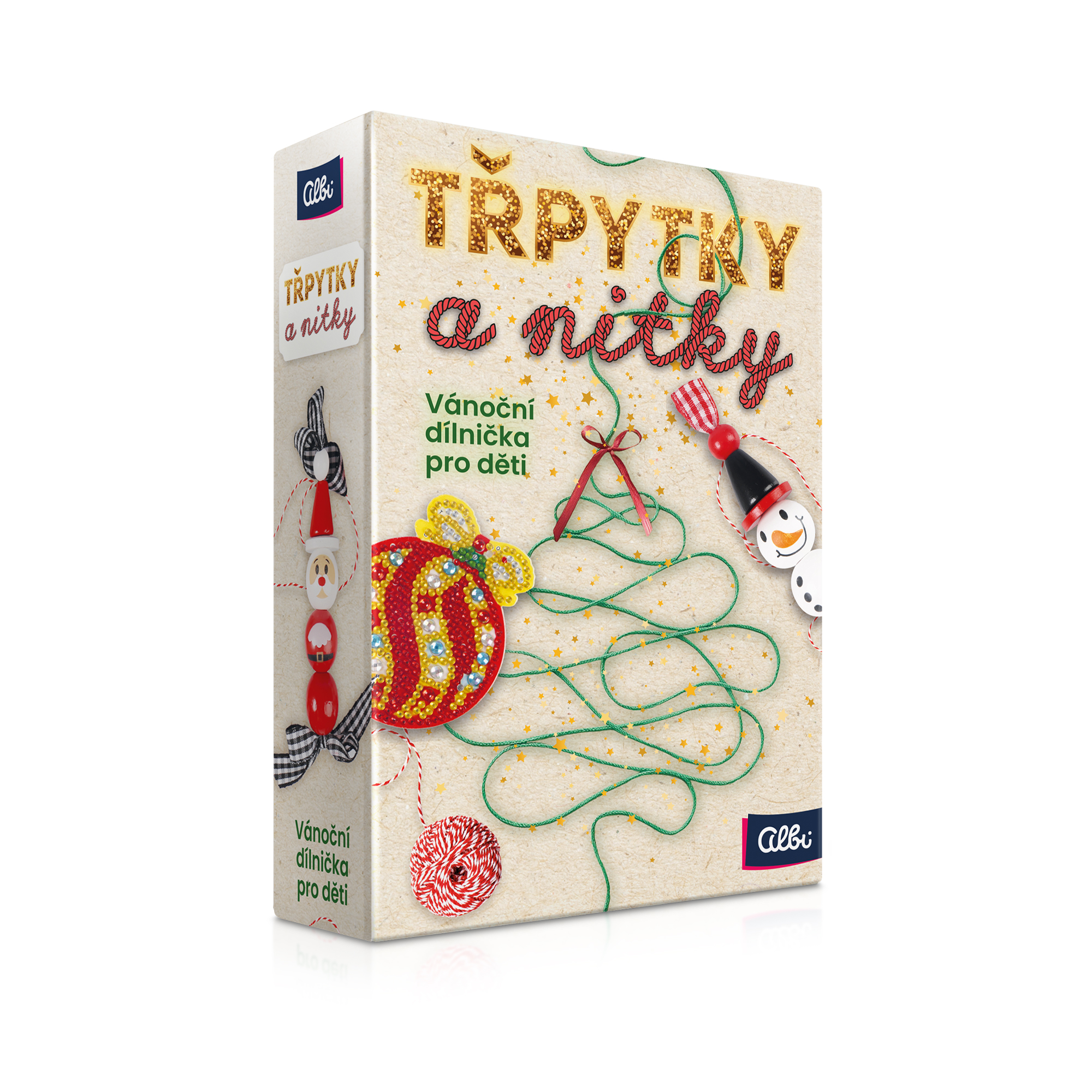 Třpytky a nitky - Vánoční dílnička Albi