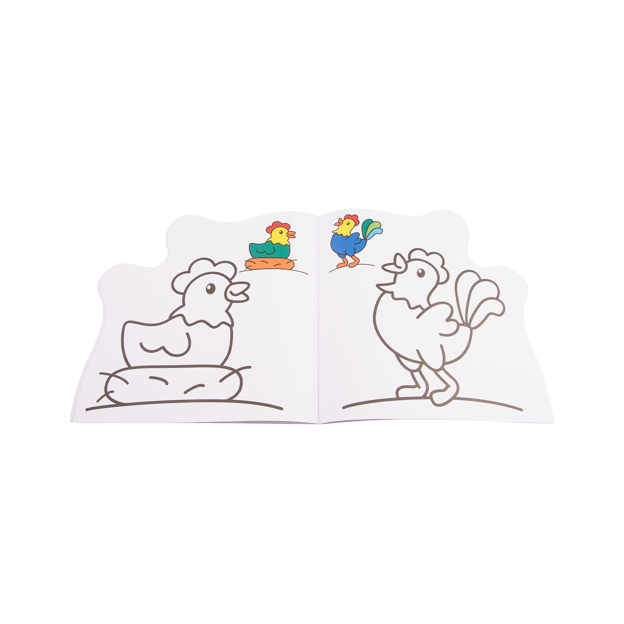 Tvarované omalovánky: Hroch - Kvído Albi - Obrázek 2