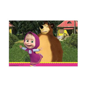 Ubrus plastový Máša a medvěd Albi