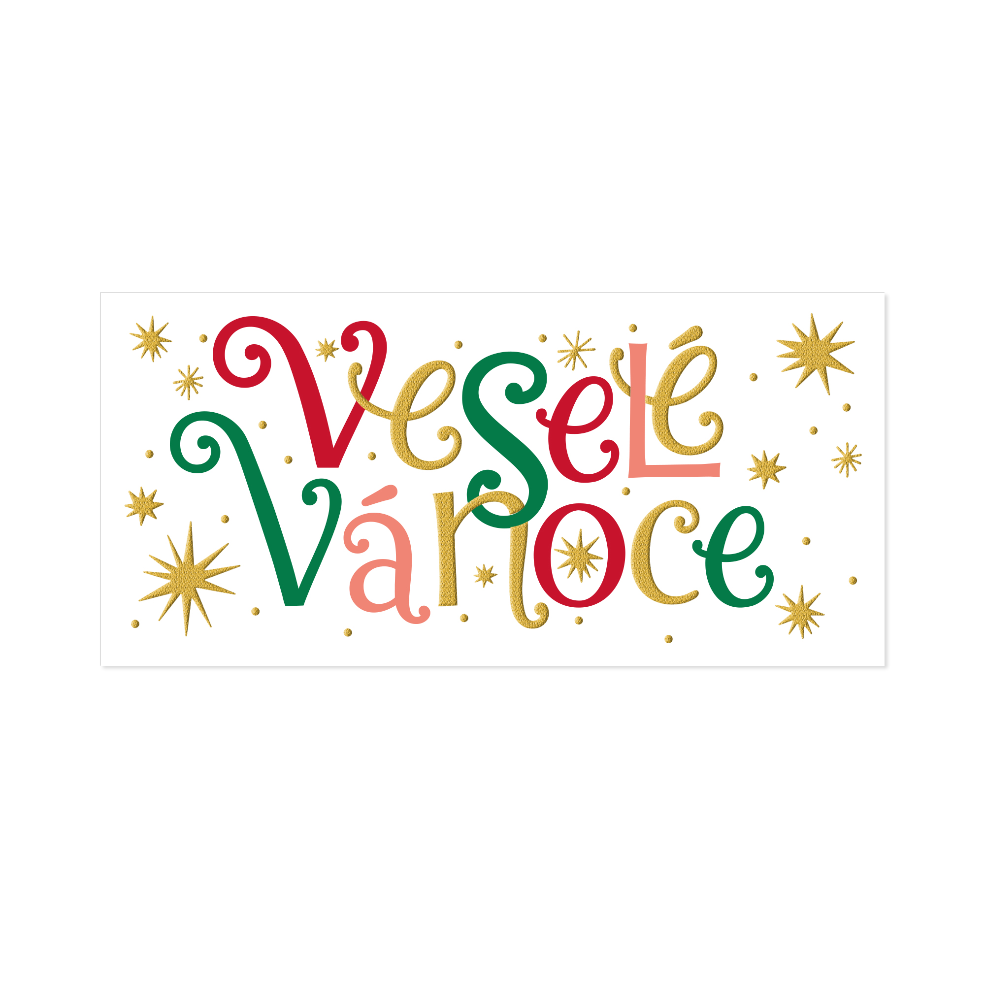 Vánoční kapsa na peníze - Veselé Vánoce Albi