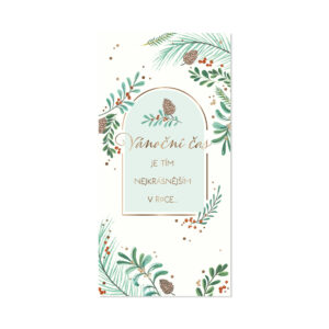 Vánoční obálka na peníze - Výklenek Albi