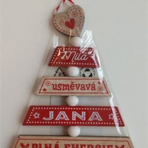 Vánoční ozdoba - Jana Albi