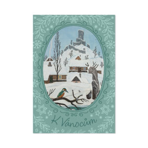 Vánoční přání Josef Lada - Ledňáček Albi