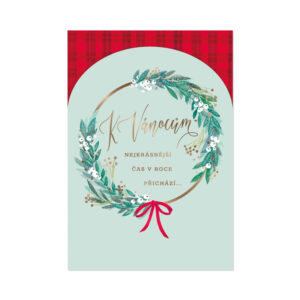 Vánoční přání - Věneček Albi