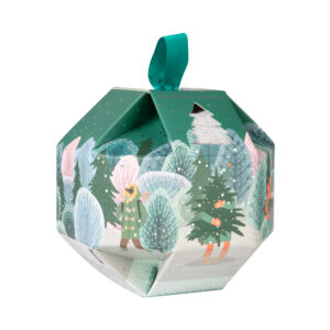 Vánoční sada: Ozdoba - Ponožky a svíčka Heart and Home Albi