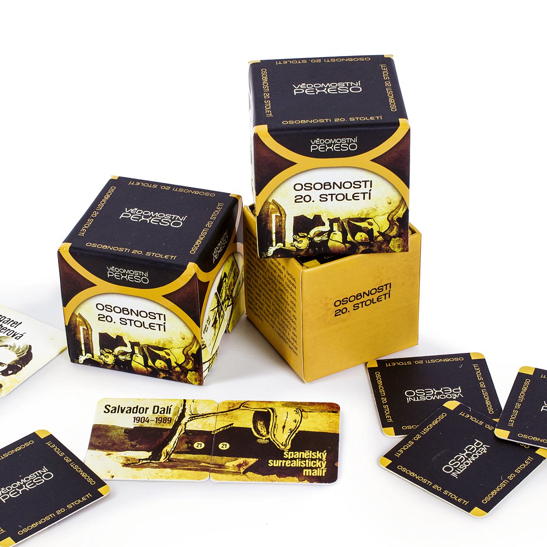 Vědomostní pexeso "Osobnosti 20. století" Albi - Obrázek 2