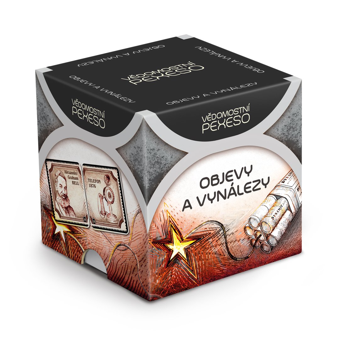 Vědomostní pexeso - Objevy a vynálezy Albi