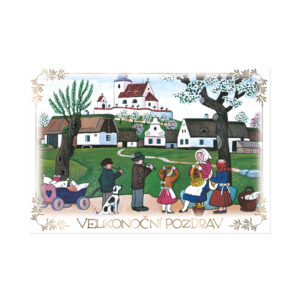 Velikonoční přání Josef Lada - Pozdrav Albi