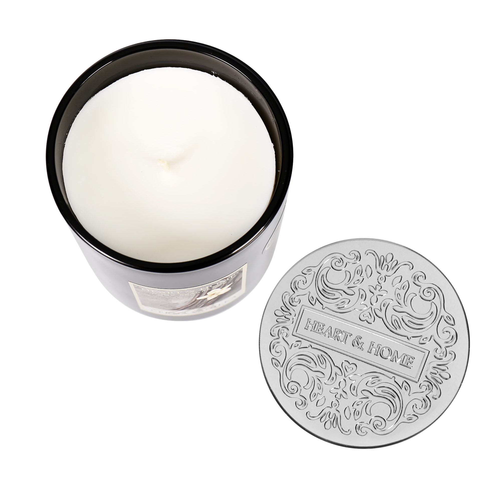 Velká svíčka - Černá vanilka Albi - Obrázek 2