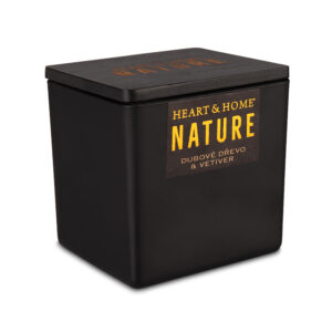 Velká svíčka - Dubové dřevo a vetiver Albi