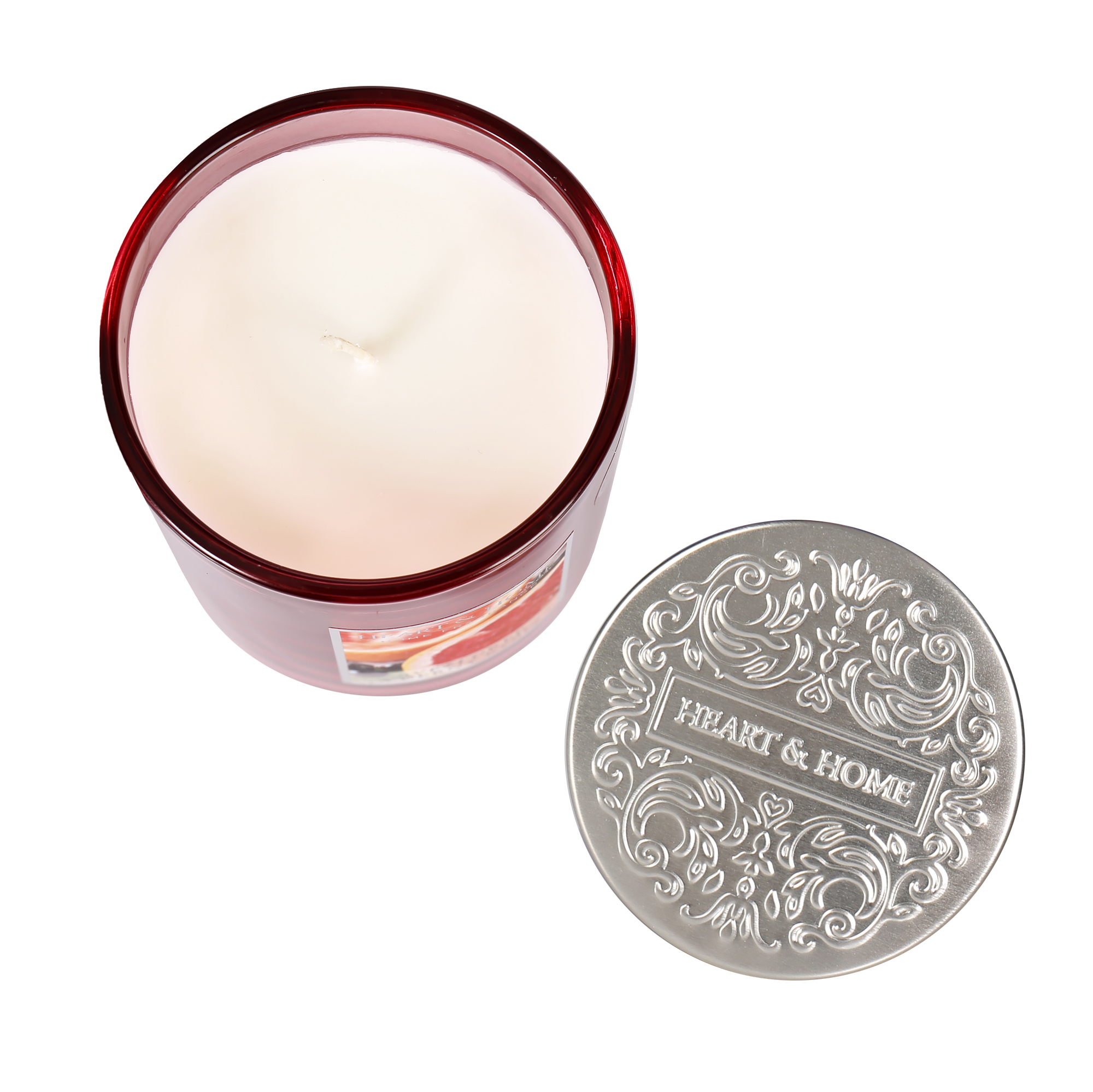 Velká svíčka - Svěží grep a černý rybíz Albi - Obrázek 2