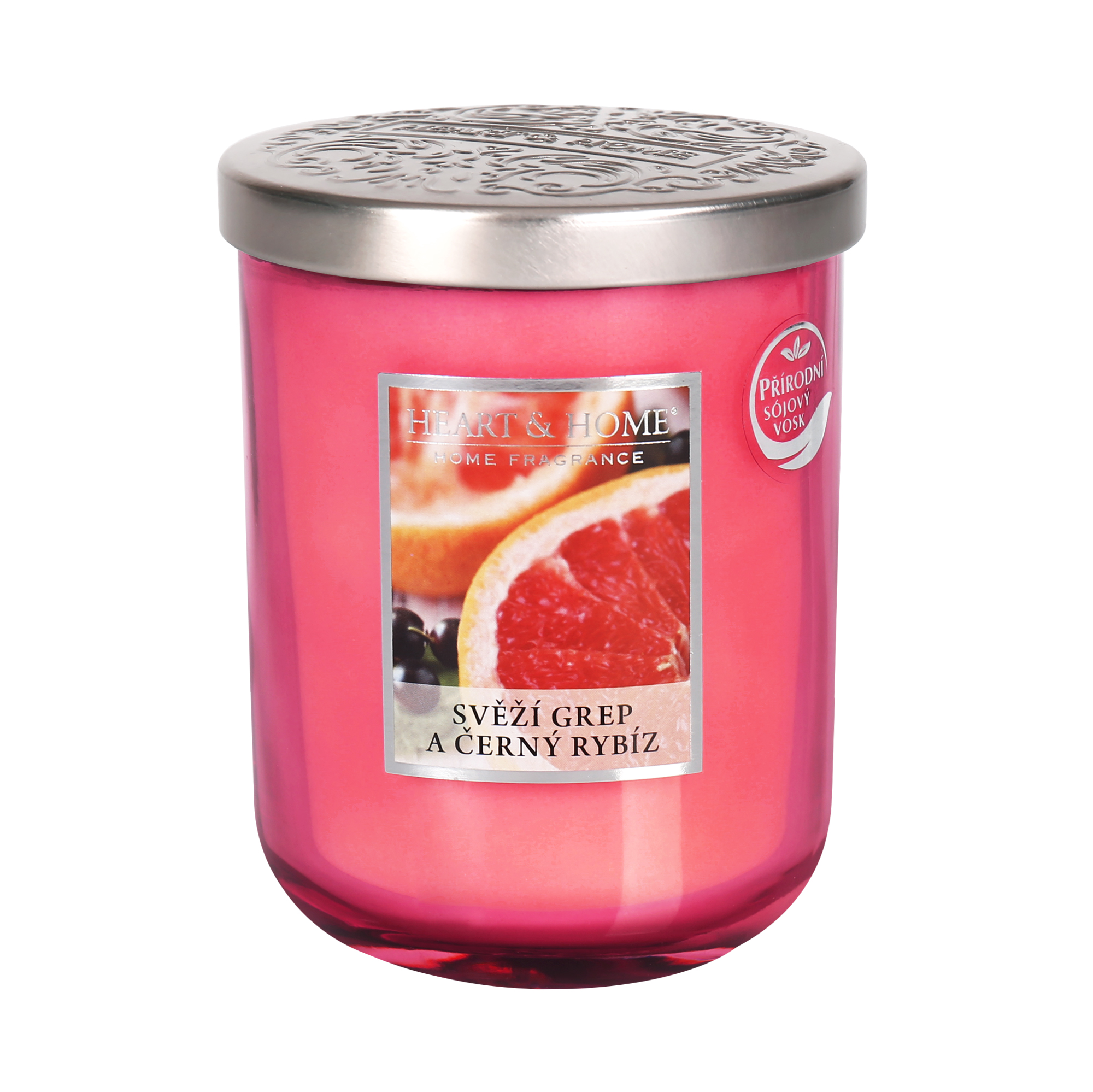Velká svíčka - Svěží grep a černý rybíz Albi