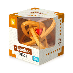 Velký dřevěný hlavolam - Atom Albi