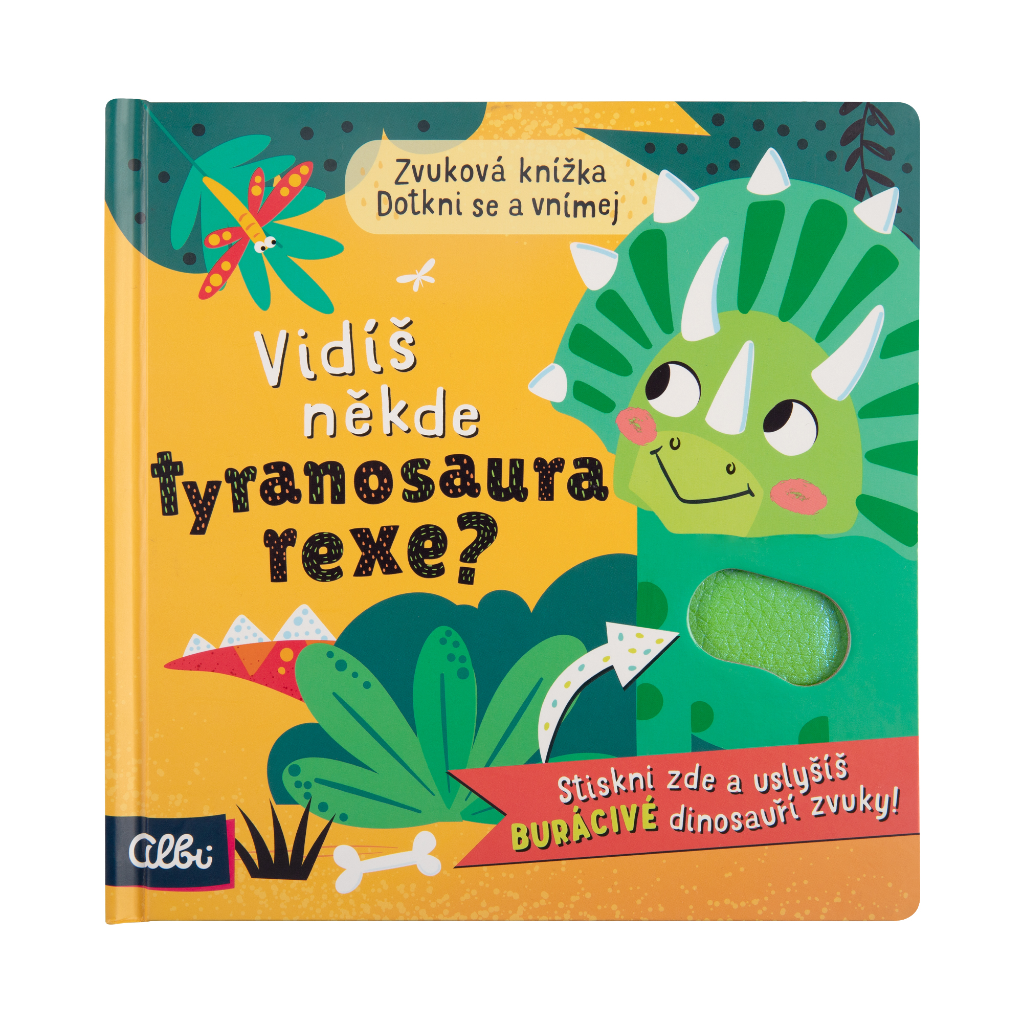 Vidíš někde tyranosaura rexe? - Zvuková hmatová kniha Albi - Obrázek 2