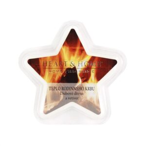 Vonný vosk hvězda - Teplo rodinného krbu Albi