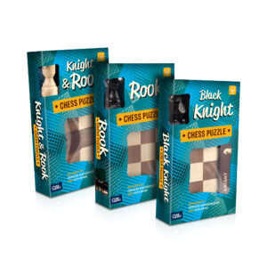 Výhodné balení - 3 hlavolamy Chess Puzzle Albi