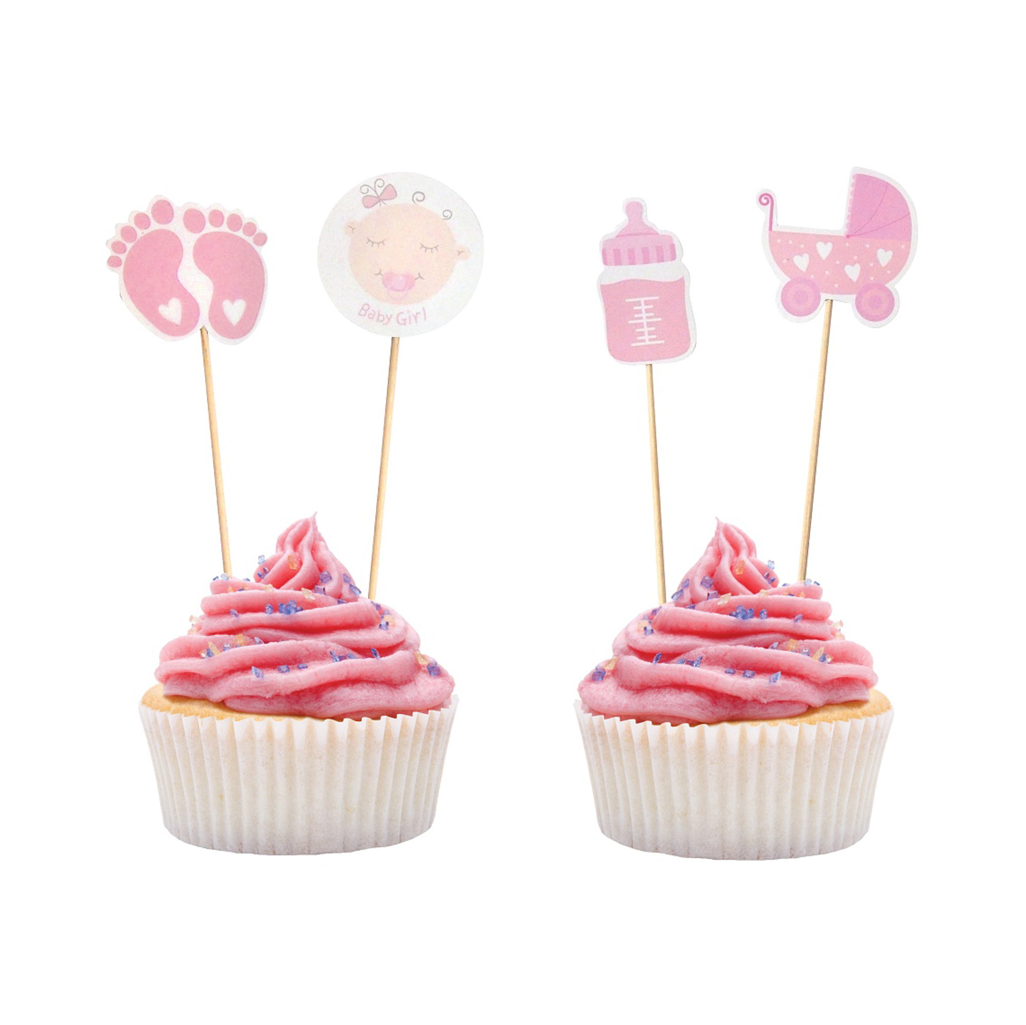 Zápich narození dítěte Holka 12 ks Albi