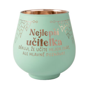 Zrcadlový svícen - Nejlepší učitelka Albi