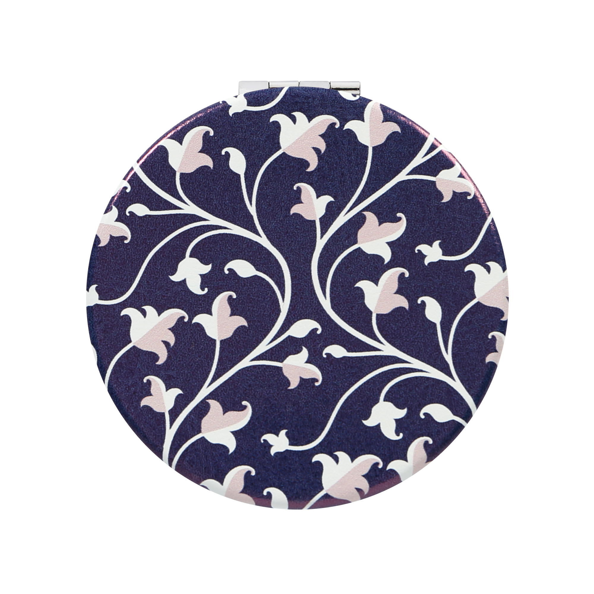 Zrcátko kulaté - Modrý vzor Albi