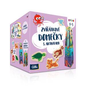 Zvířátkové domečky s aktivitami - Kvído Albi