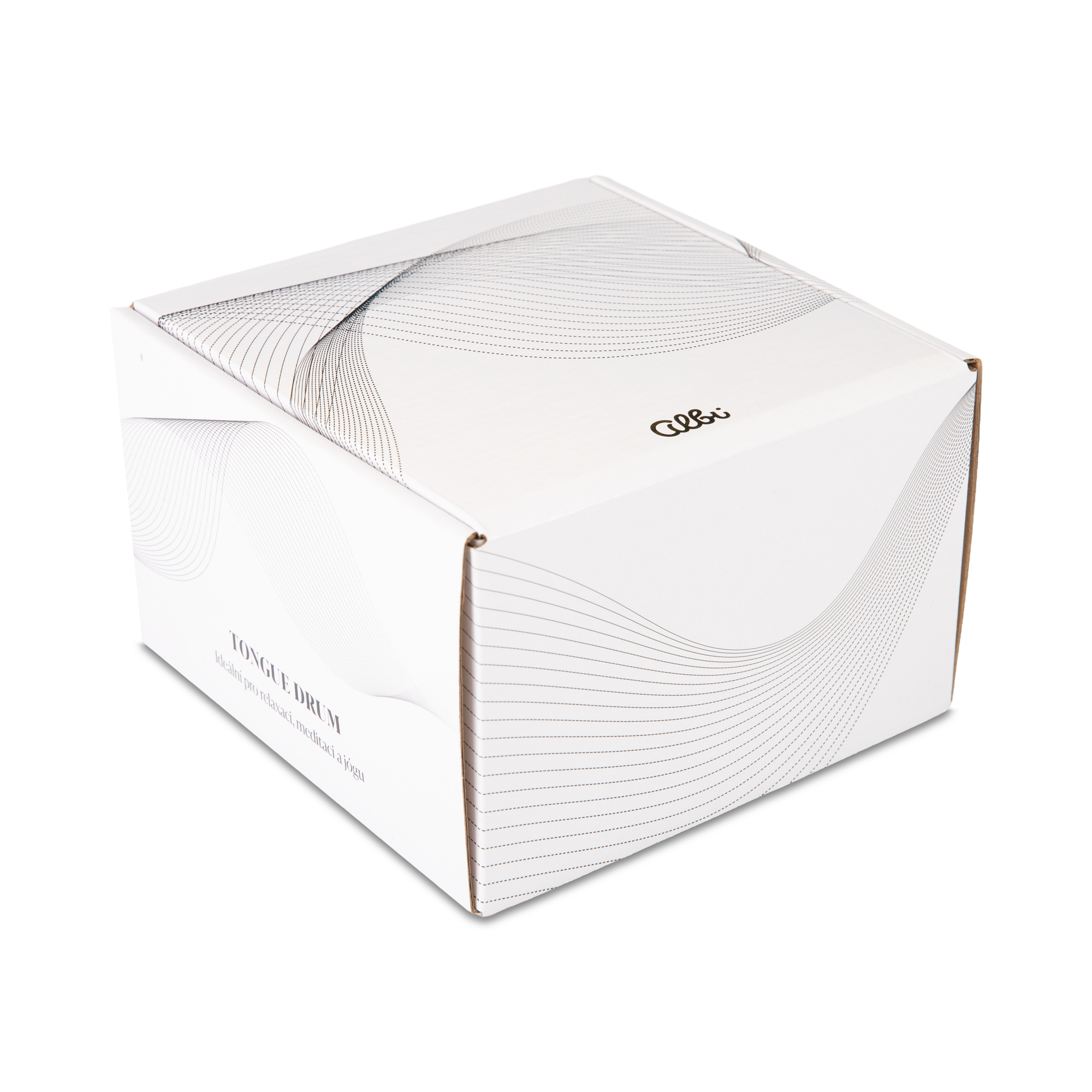 Bílý ocelový bubínek - 11 tónů Albi - Obrázek 3