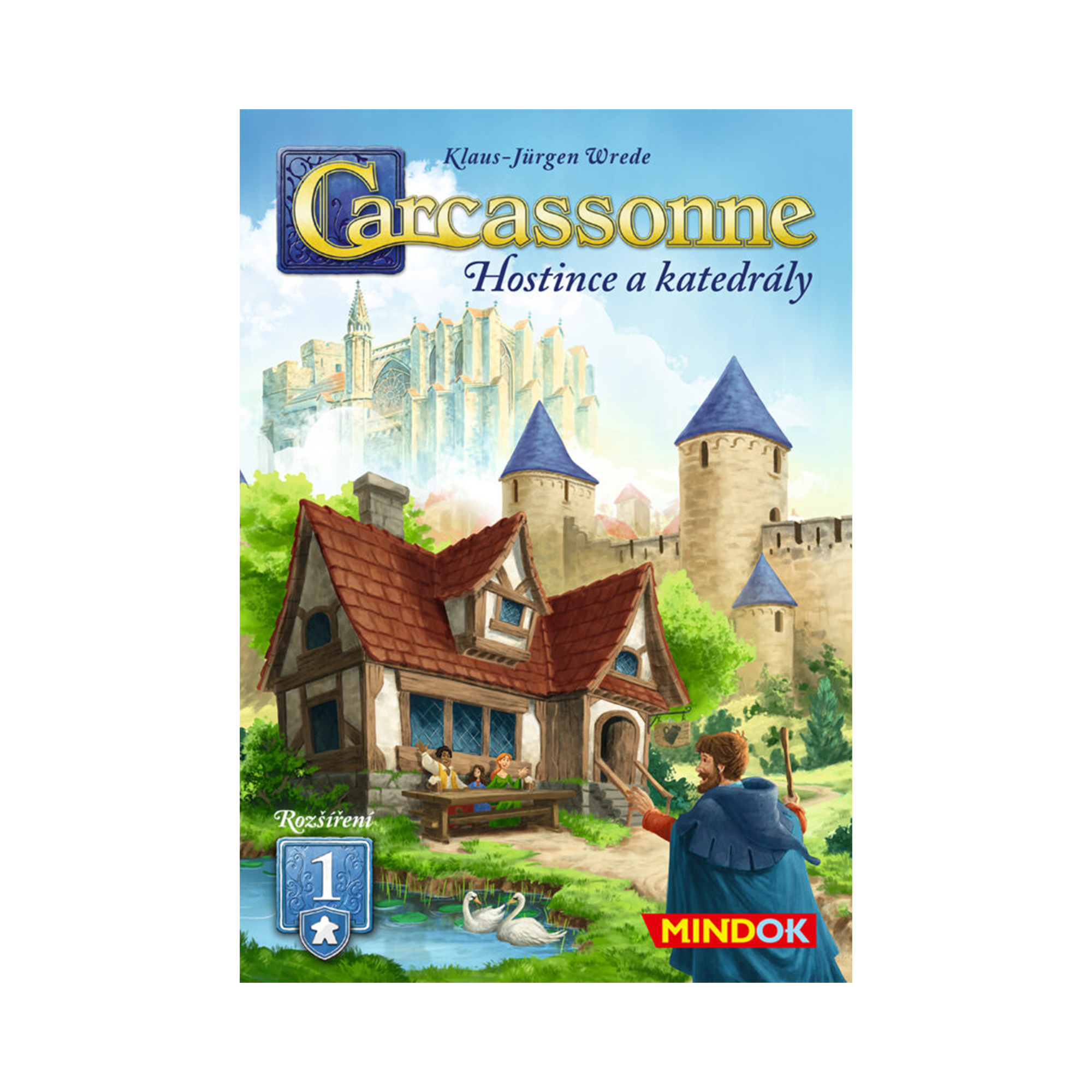 Carcassonne rozšíření 1: Hostince a katedrály (2025) Mindok - Obrázek 2