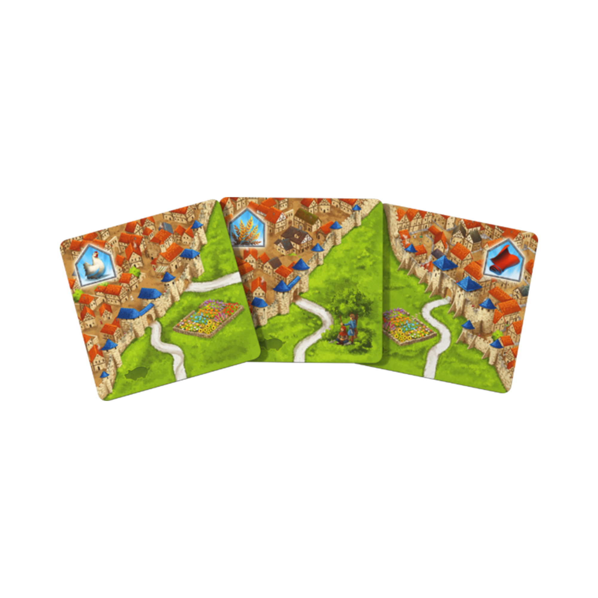 Carcassonne rozšíření 2: Kupci a stavitelé (2025) Mindok - Obrázek 3