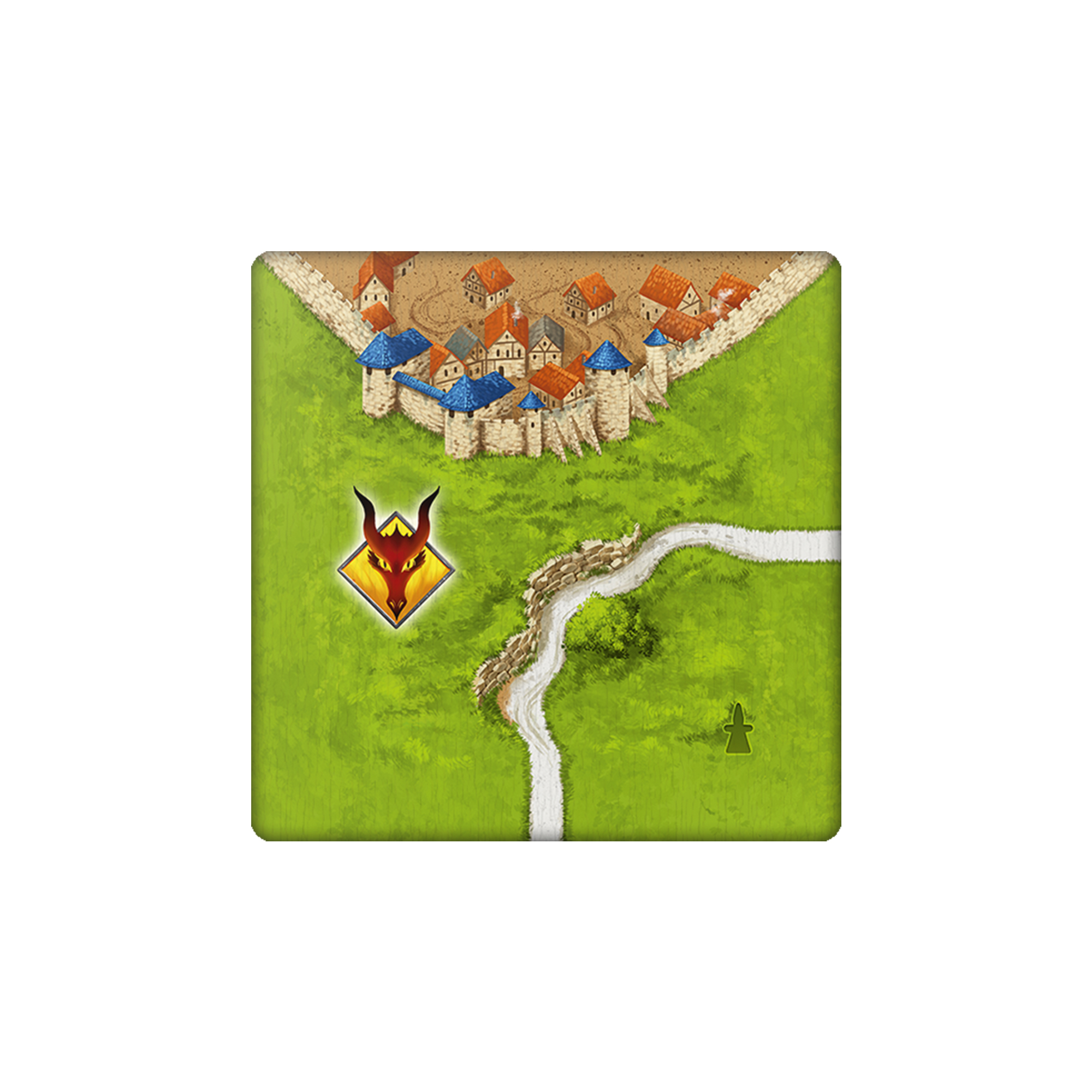 Carcassonne rozšíření 3: Víla a drak (2025) Mindok - Obrázek 3