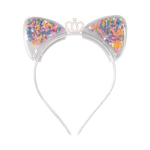 Čelenka Kočičí uši s korunkou Albi