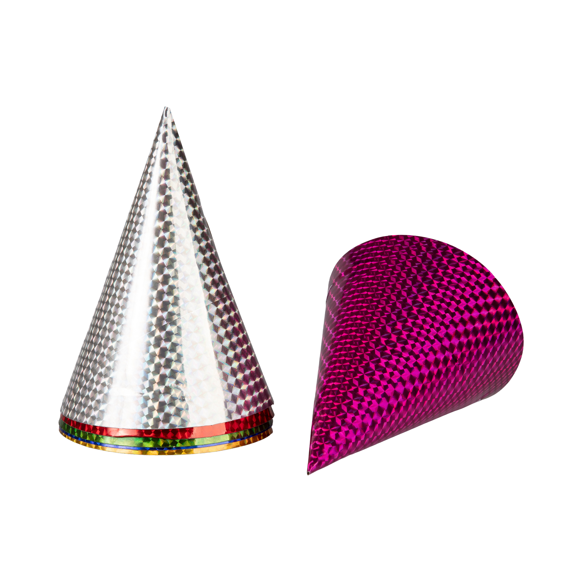 Čepičky holografické multicolor 6 ks Albi