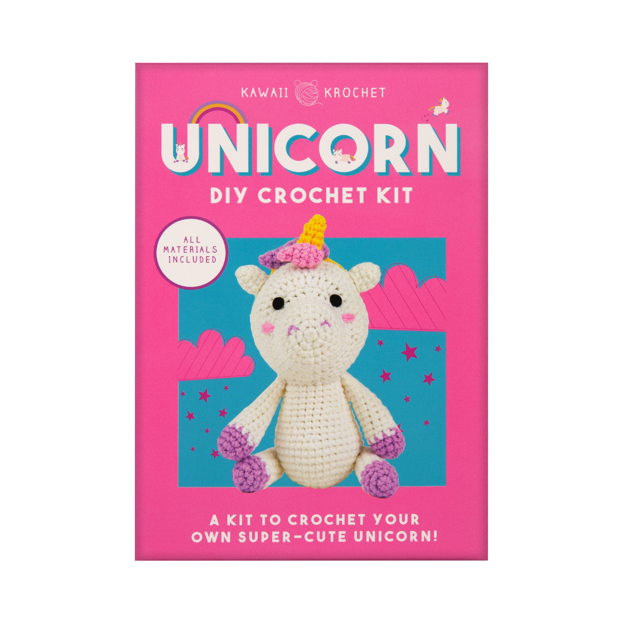 DIY háčkovací sada - Jednorožec Gift republic - Obrázek 2