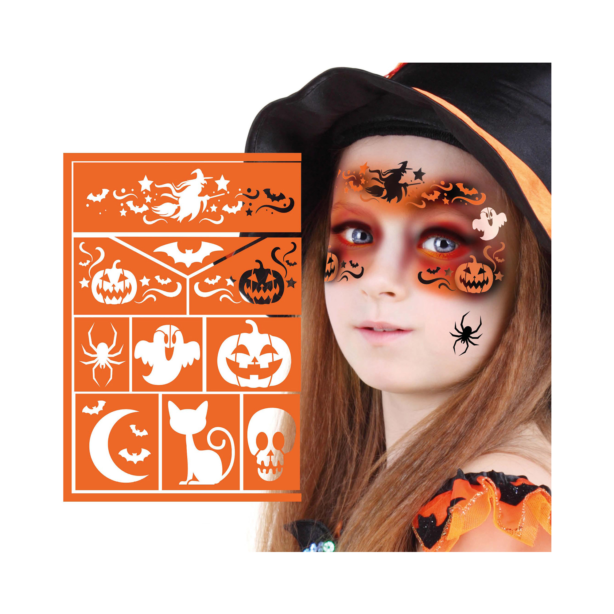 Dětská šablona na líčení Halloween Albi - Obrázek 3