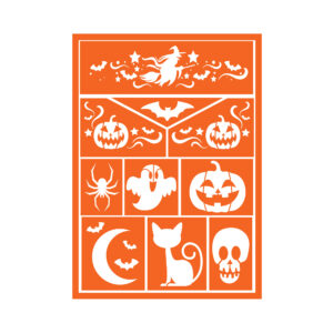 Dětská šablona na líčení Halloween Albi