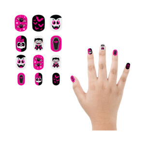 Dětské nalepovací nehty Upíři 12 ks Albi