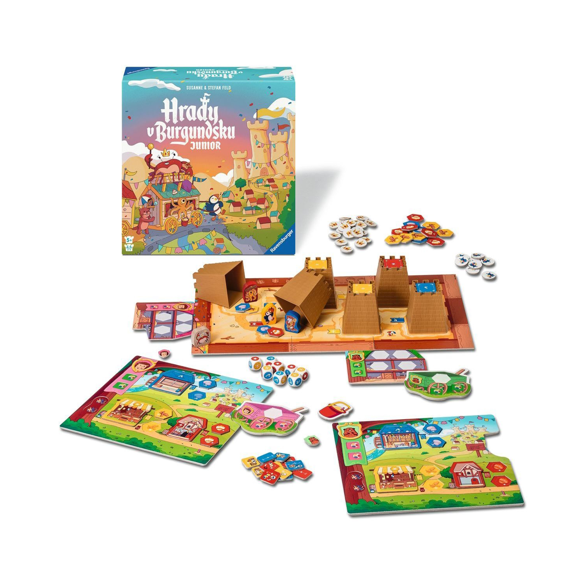 Hrady v Burgundsku Junior Ravensburger - Obrázek 3