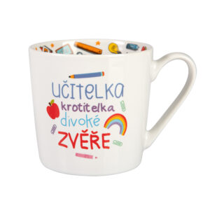 Hrnek s potiskem - Učitelka Albi