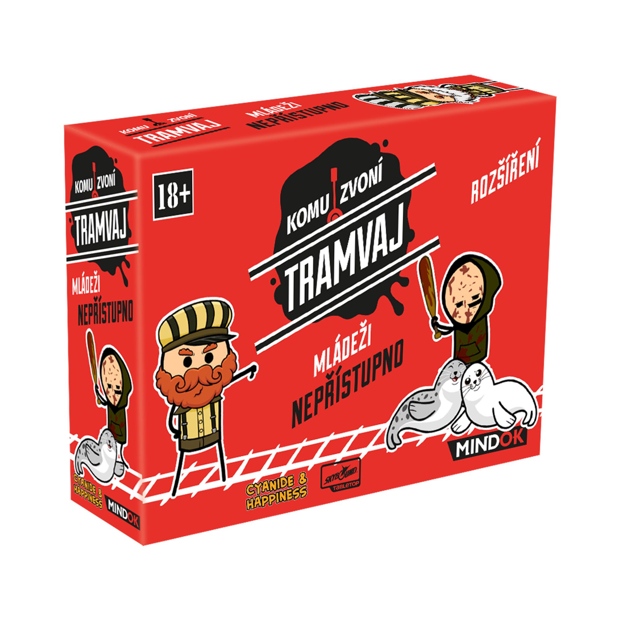 Komu zvoní tramvaj: Mládeži nepřístupno – Rozšíření Mindok