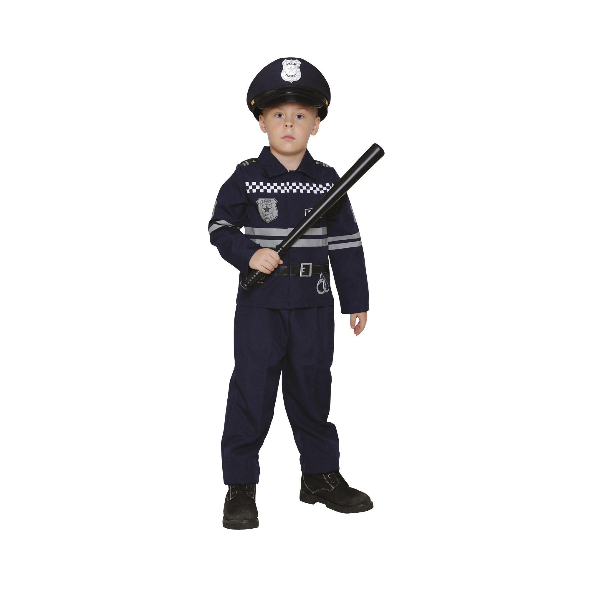 Kostým dětský Policista s obuškem vel. 4-6 let Albi