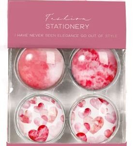 Krystalové magnetky - Srdce Albi