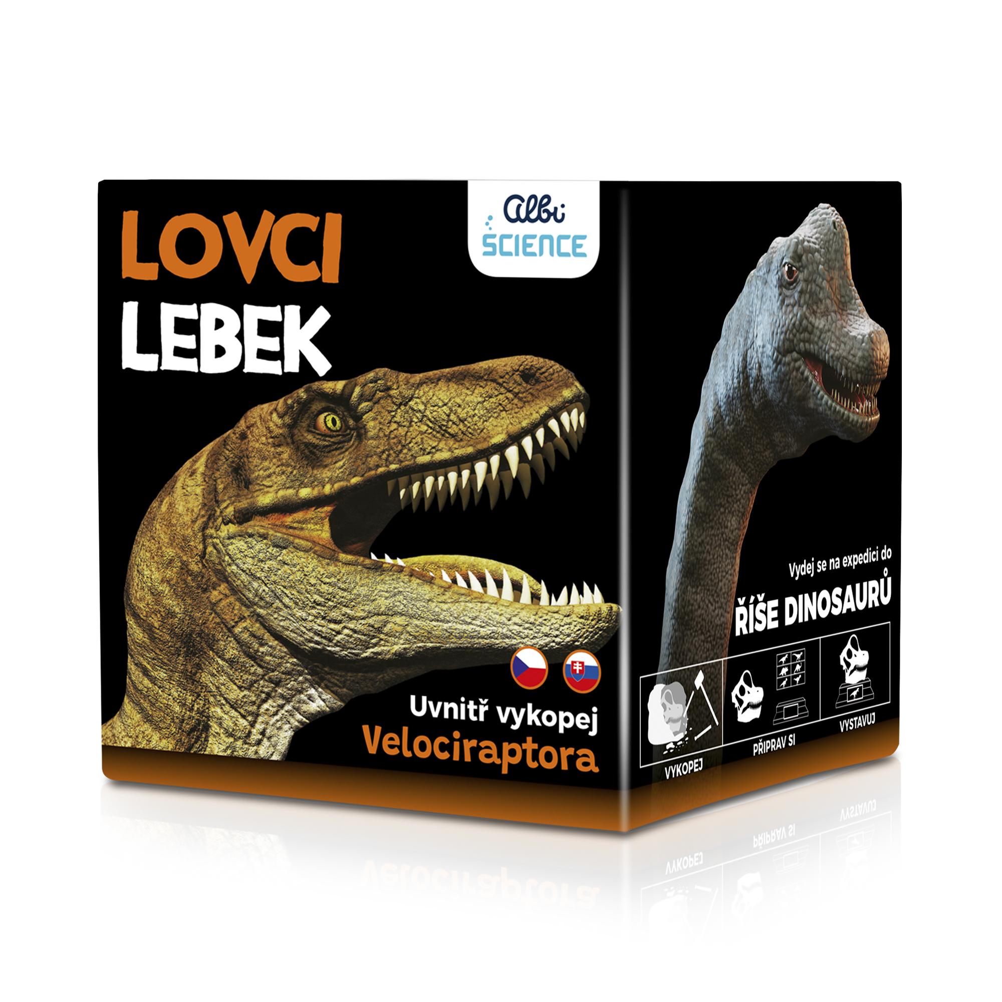 Lovci lebek - Velociraptor Albi